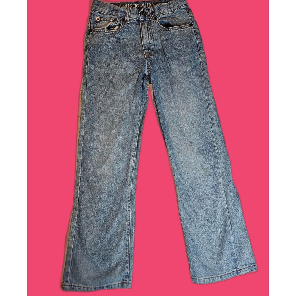 Rustic Blue Bootcut Jeans Size 10 Light Wash Mid Rise Denim EUC